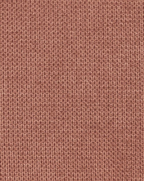 Sett med 2 Stoler Brun Polyester Strikket stoff Metallben Uten armlener Moderne design
