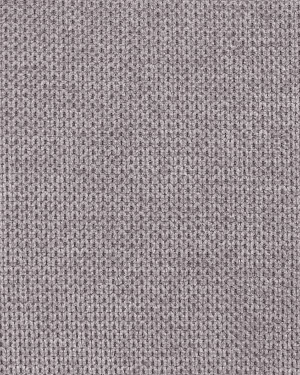 Uppsättning med 2 stolar Mörkgrå Polyester Stickad Textur Metallben
