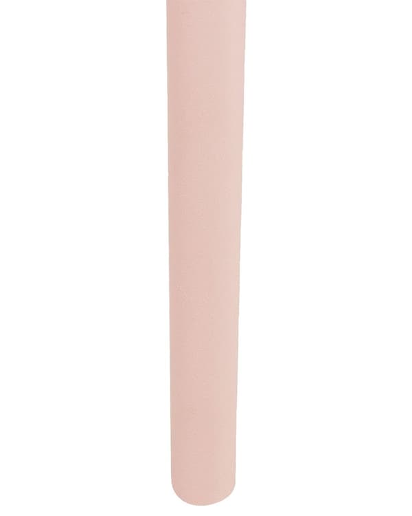 Uppsättning med 4 Matstolar Rosa Syntetisk Vadderad Sits Konstläder Öppen Rygg med Armstöd Modernt Minimalistiskt Vardagsrum