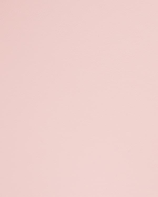 Uppsättning med 4 Matstolar Rosa Syntetisk Vadderad Sits Konstläder Öppen Rygg med Armstöd Modernt Minimalistiskt Vardagsrum