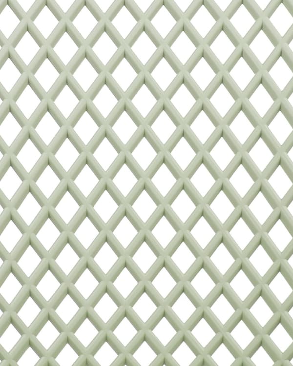 Uppsättning med 4 matstolar Grön syntetisk sits och ben Öppen nätdesign Ryggstöd Modern minimalistisk