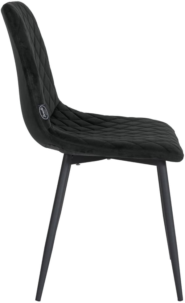 CLP Uppsättning med 4 stolar Telde Velvet