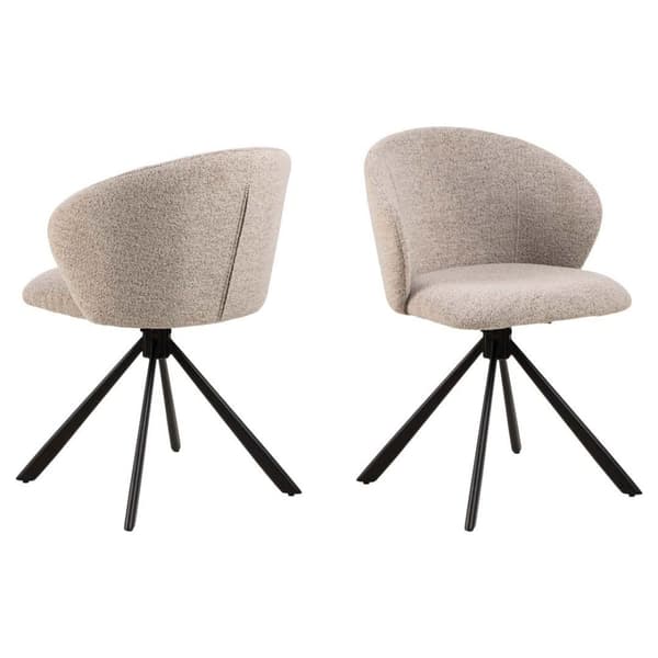 2 x Pippa matstol beige.
