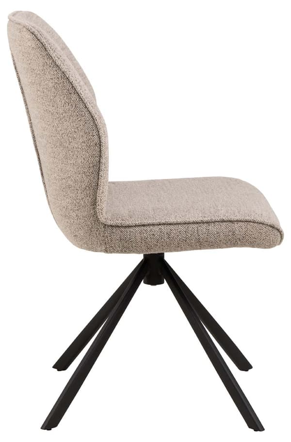 2 x  Aura spisestuestol beige.