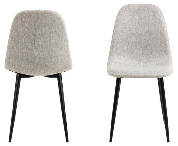 4 x  Celia spisestuestol grå.