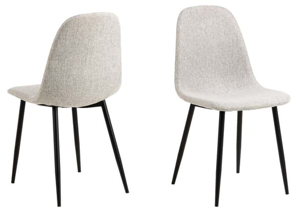 4 x  Celia spisestuestol grå.
