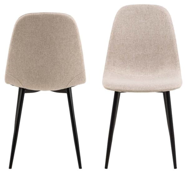 4 x Celia matstol beige.