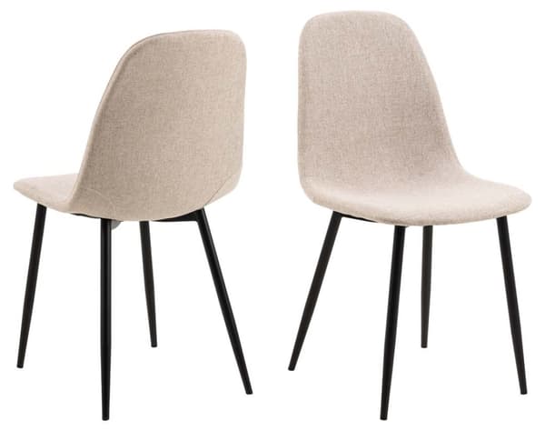 4 x Celia matstol beige.