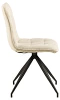 Miniatyrbilde 3 av 9: 2 x Capone spisestuestoler beige.
