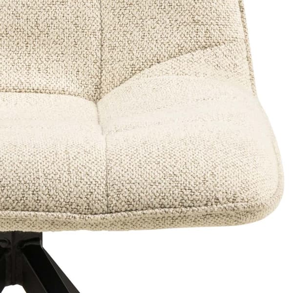 2 x Capone spisestuestoler beige.