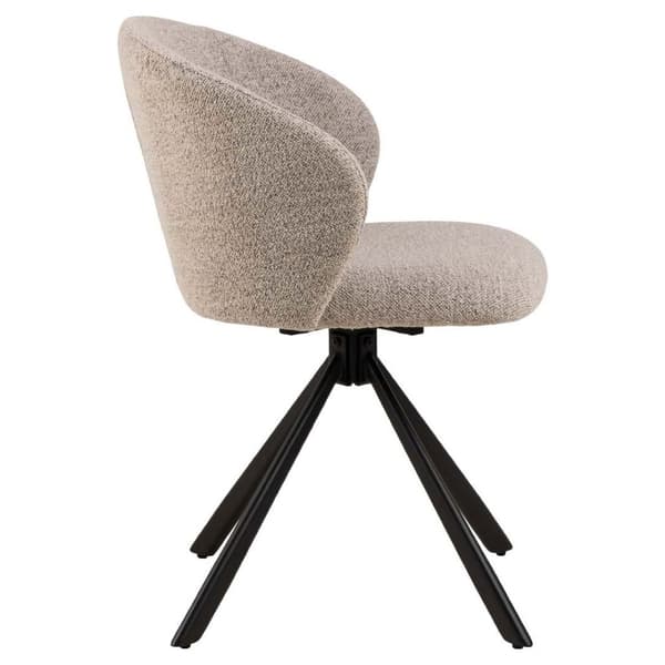 2 x Pippa spisestuestoler beige.