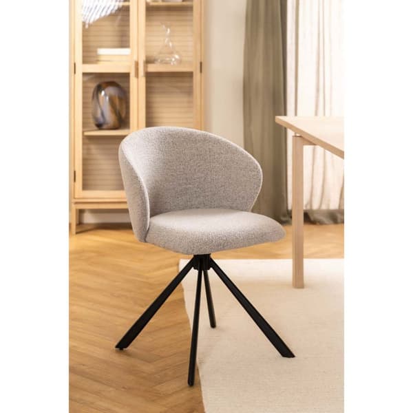 2 x Pippa spisestuestoler beige.
