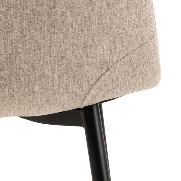 4 x Celia spisestuestoler beige.