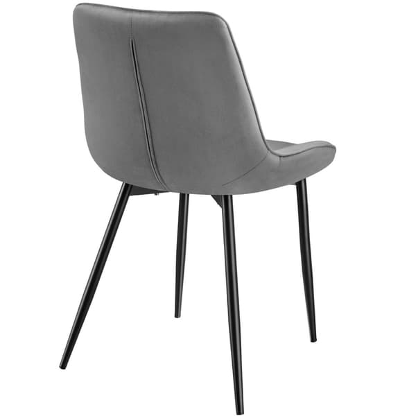 Stole Monroe velour look - grå,Sæt med 8 stk.