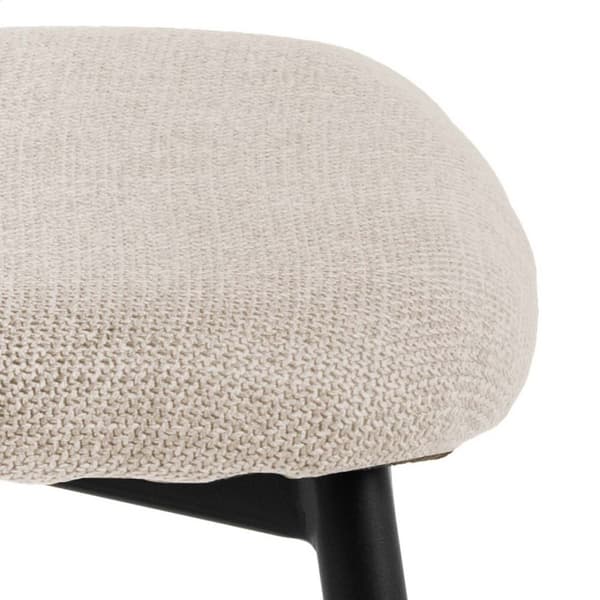 2 x Ilsa spisestuestoler med armlener beige.