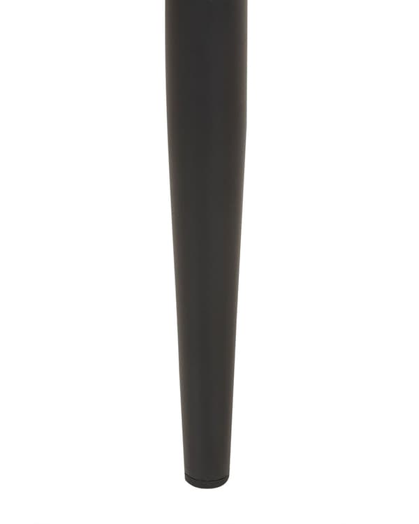 Set med 2 klädda matstolar i ljusbeige tyg