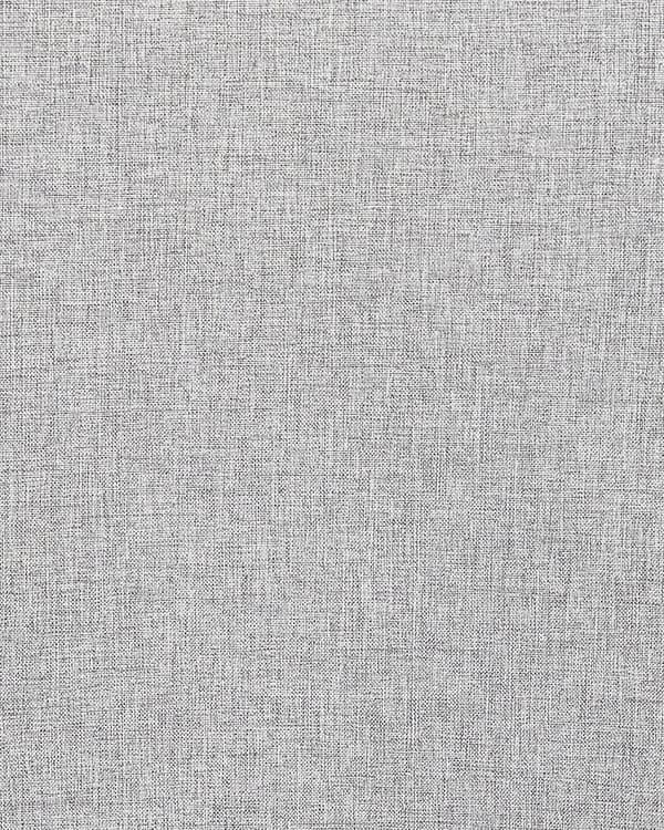 Sett med 2 spisestoler Grå Polyester Metallben Uten armlener Moderne design Spisestue Kjøkken