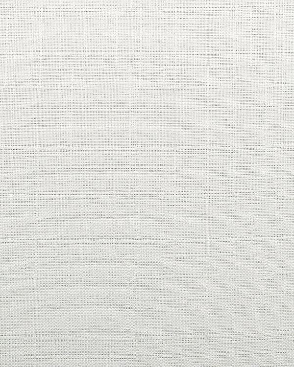 Sett med 2 Spisebordsstoler offwhite stoff med polstret sete Slanke treben