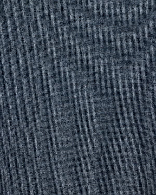 Sett med 2 spisestoler Blå Polyester Metallben Moderne design Spisestue Kjøkken