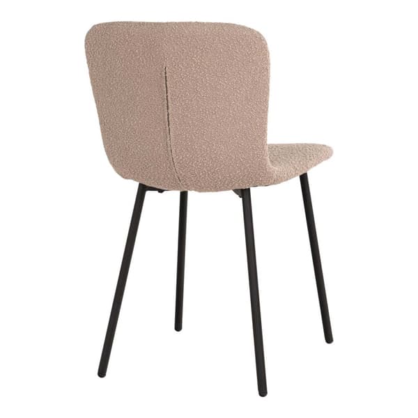 2 x  Halden spisestuestol bouclé beige.