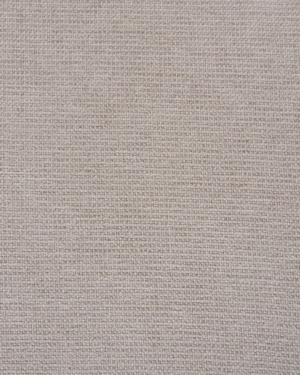 Sett med 2 spisebordsstoler i lyst tre og beige kryssfinér polyesterstoff Ben i gummitre Retro tradisjonell stil