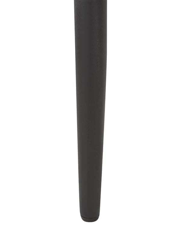 Set av 2 Matstolar Olivgrön Sammet Armstöd Svarta Metallben Retro Glam