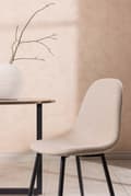 Miniatyrbild 3 av 5: 2 x Polar matstol beige.