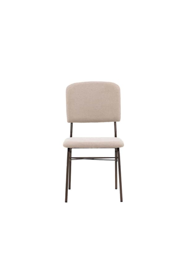 2 x  Seda spisestuestol beige, brun.