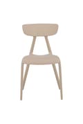 Miniatyrbild 1 av 4: 2 x Ursholmen matstol plast beige.