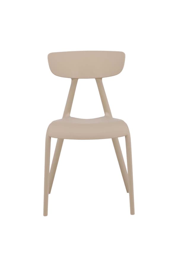 2 x  Ursholmen spisestuestol plast beige.