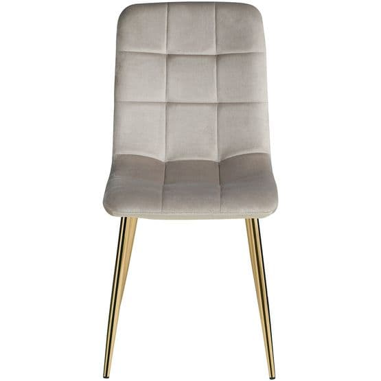 Matsalsstol - Egg - Cream Sammet - 6 St
