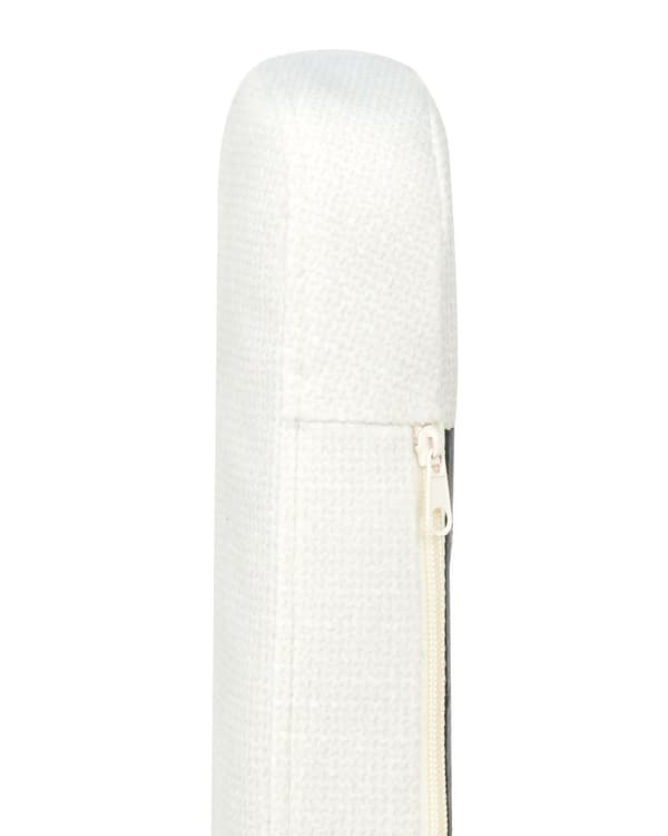 Matstol Vit sammetsklädsel Träben med armstöd Klassisk stil Vardagsrumsmöbler