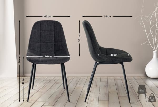 CLP Sæt med 2 Tom-stole