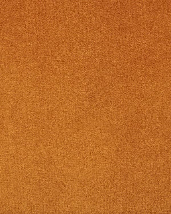 Spisebordsstol med Armlæn Orange Velour Sæt af 2 Polstrede Spisestuestole til Spisestue Køkken Stofstole Indretning Skandinavisk Spisestole