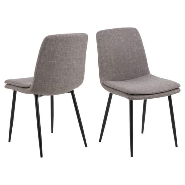 4 x  Becca spisestuestol brun.