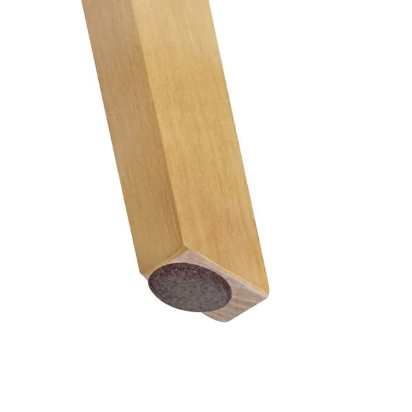 Rootz 2-delt sæt spisestuestole - køkkenstole - moderne stole - imiteret læderbetræk - 49cm x 87cm x 52cm