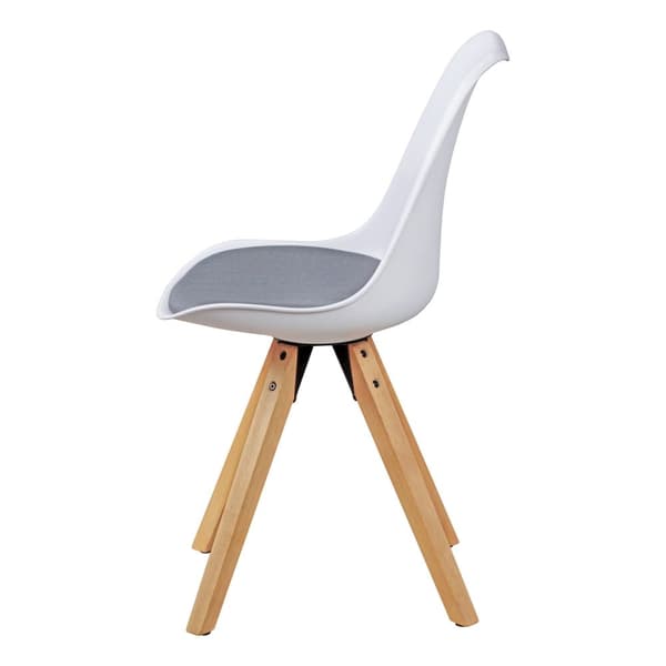 Rootz 2-osaiset ruokapöydän tuolit - Keittiötuolit - Modernit tuolit - Keinonahkainen päällinen - 49 cm x 87 cm x 52 cm - Tyylikäs muotoilu - Tukeva r