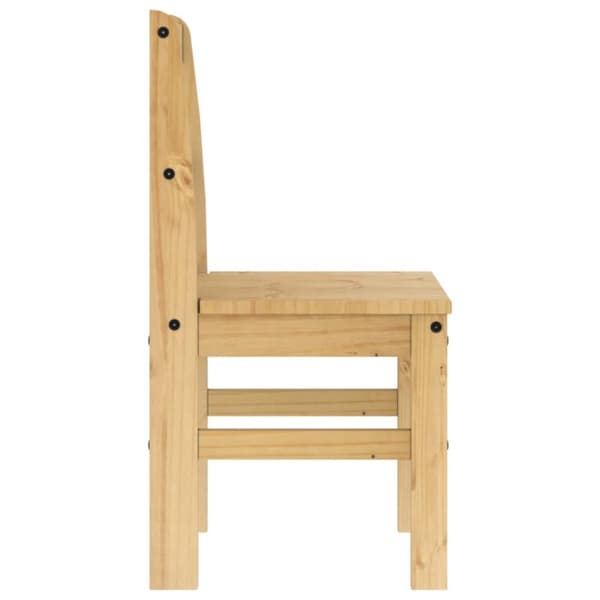 vidaXL Ruokatuolit 2 kpl Panama 40x46x90 cm täysi mänty