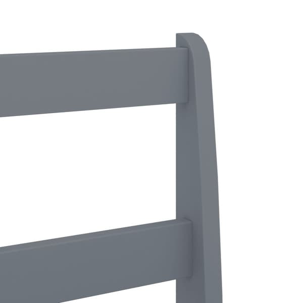 vidaXL Spisestoler 2 stk grå 40x46x99 cm heltre furu