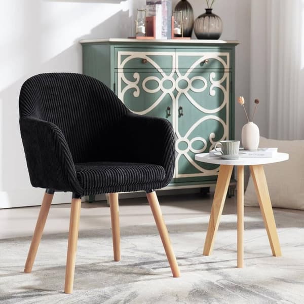 Rootz polstret spisestuestol - Komfortstol - Stilfuld siddeplads - Høj komfort - Robust og stabil - Alsidig brug - 55,5 cm x 83,5 cm x 56,5 cm