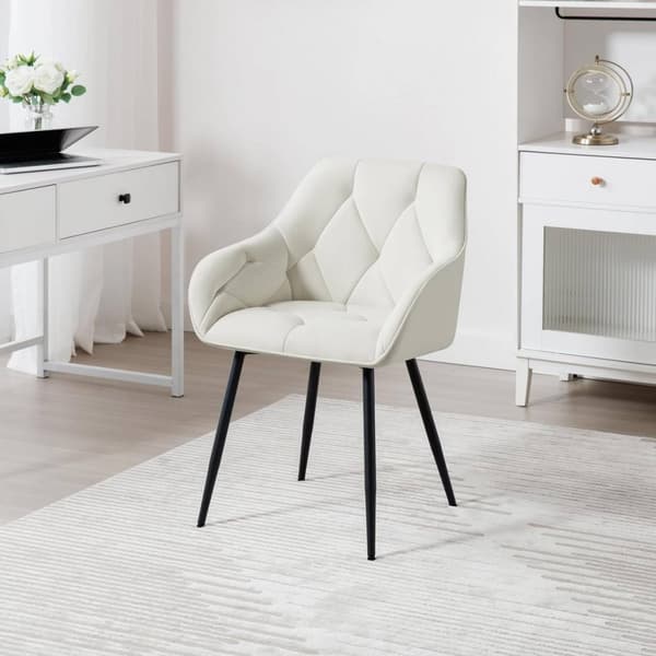 Rootz Velvet Dining Chair - Elegant stol - Bekväm sittplats - Lyxig känsla - Slitstark design - Justerbara fotkuddar - 56cm x 83,5cm x 53cm