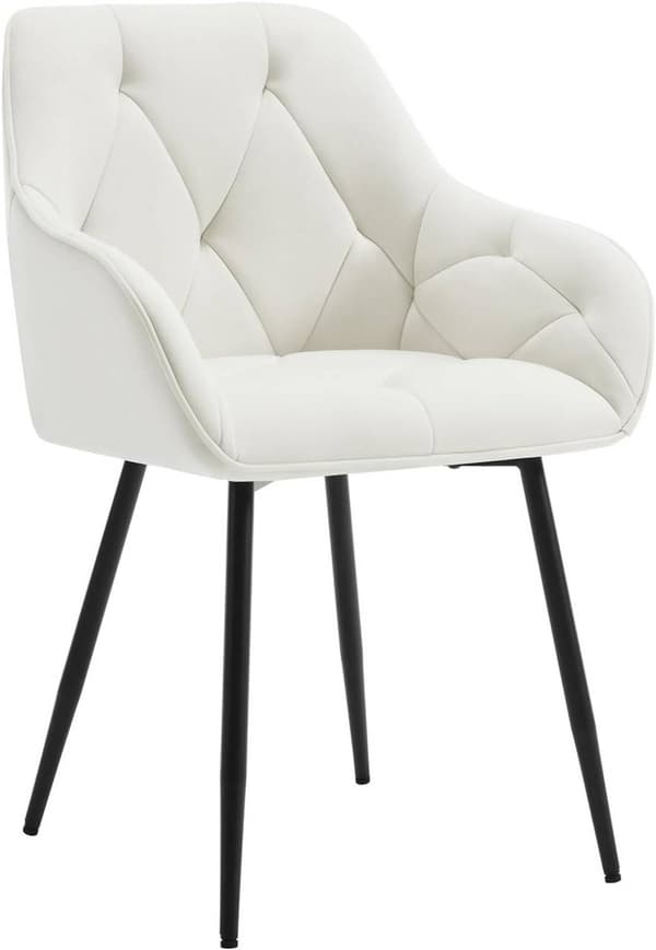 Rootz Velvet -ruokailutuoli - Tyylikäs tuoli - Mukava istuvuus - Ylellinen tunnelma - Kestävä muotoilu - Säädettävät jalkatyynyt - 56 cm x 83,5 cm x 5