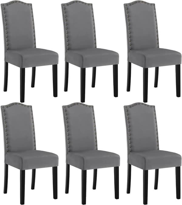 Rootz Velvet -ruokailutuoli - Tyylikäs tuoli - Mukavat istuimet - Laadukas sametti - Massiivipuurunko - Liukumattomat jalat - 47 cm x 103 cm x 63 cm