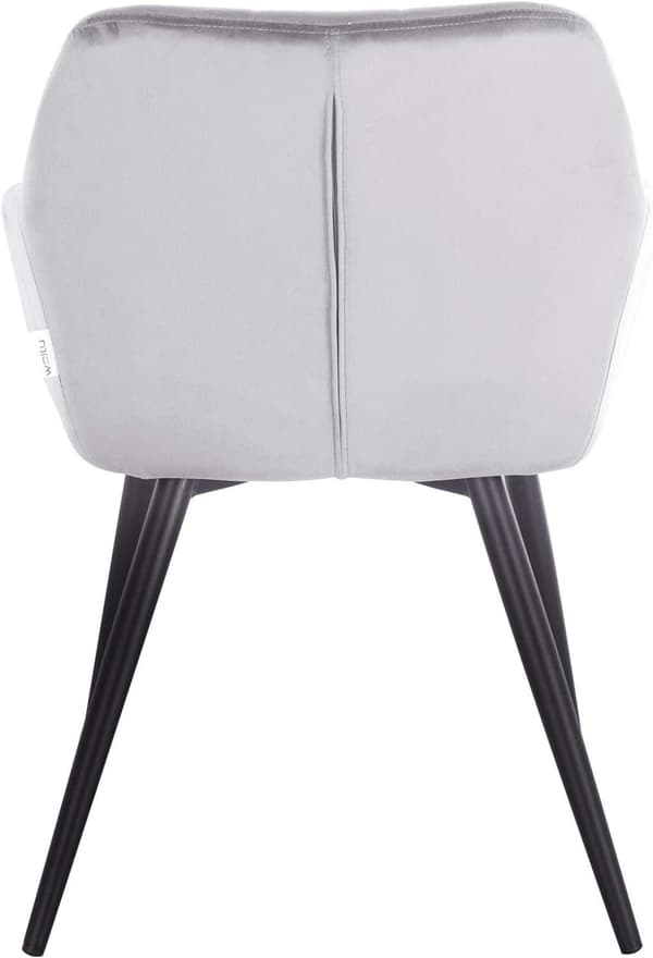 Rootz 6 ruokapöydän tuolin setti - Nojatuolit - Velvet-istuimet - Mukava ja ergonominen - Vakaa ja vankka - Monipuolinen muotoilu - 49 cm x 43 cm x 81
