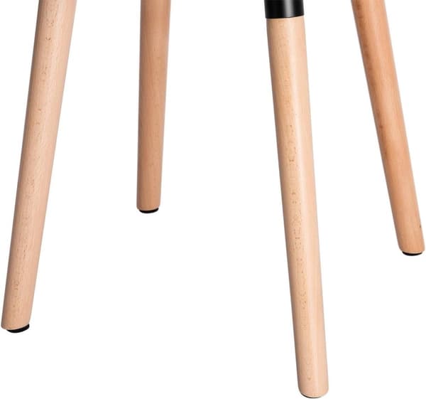 Rootz sæt med 6 spisestuestole i fløjl - Polstrede stole - Komfortable siddepladser - Højdensitetsskum - Holdbare metalben - Justerbare fodpuder - 84