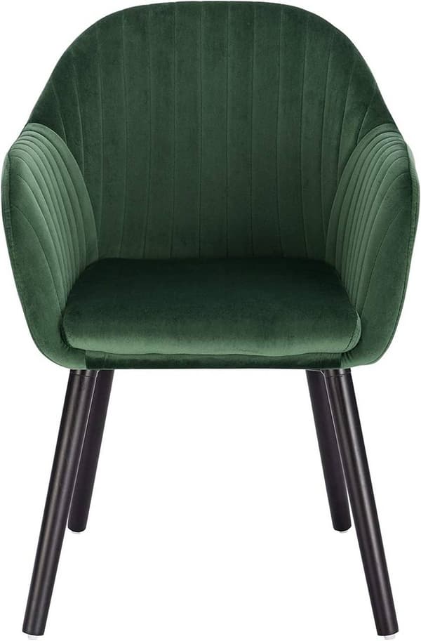 Rootz sæt med 6 spisestuestole - Spisestuestole i fløjl - Komfortable siddepladser - Nem montering - Holdbar konstruktion - 81 cm x 40 cm x 44 cm