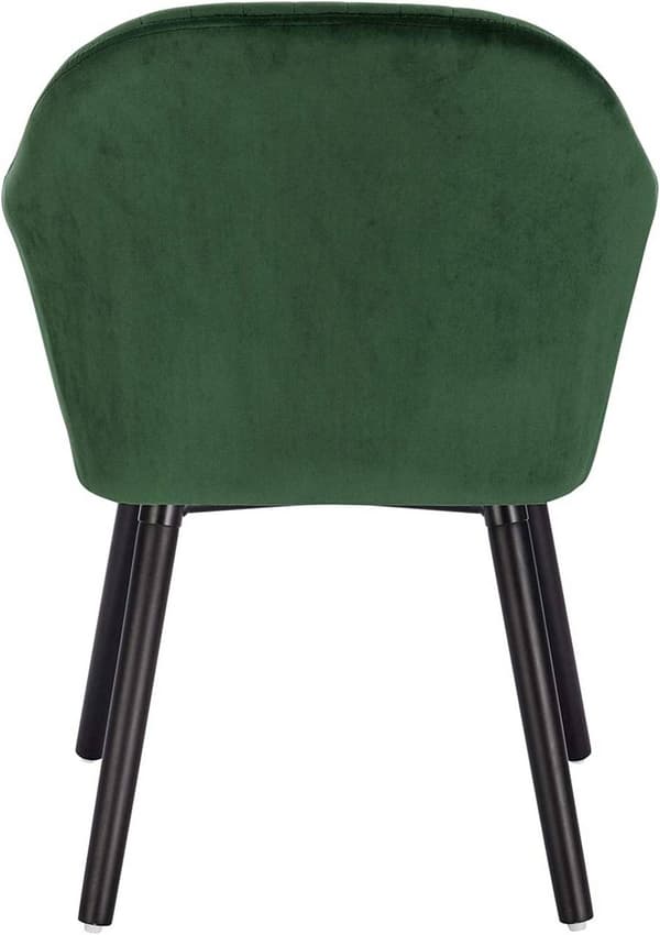 Rootz sæt med 6 spisestuestole - Spisestuestole i fløjl - Komfortable siddepladser - Nem montering - Holdbar konstruktion - 81 cm x 40 cm x 44 cm