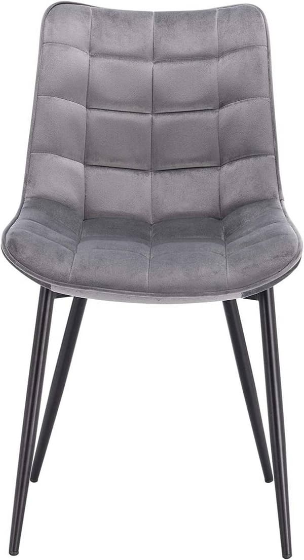 Rootz Velvet spisestuestole - Komfortable siddepladser - Stilfulde stole - Holdbare og stabile - Ergonomisk design - 46cm x 40,5cm x 85,5cm