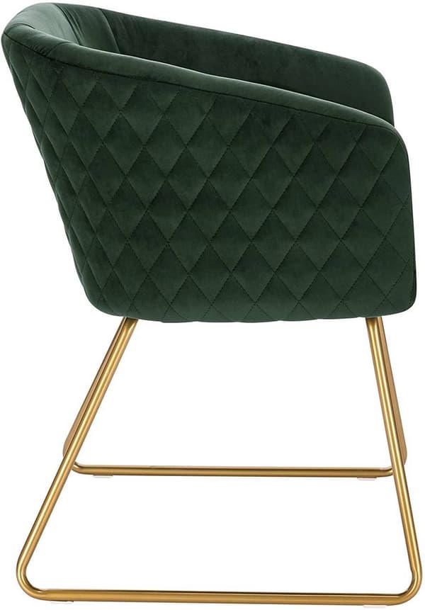 Rootz Velvet -ruokailutuoli - Tyylikäs tuoli - Mukavat istuimet - Ergonominen muotoilu, kestävä rakenne, tyylikäs monipuolisuus - 76,5 cm x 43 cm x 41