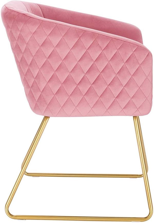 Rootz Velvet -ruokailutuoli - Tyylikäs tuoli - Mukavat istuimet - Ergonominen muotoilu, tyylikäs monipuolisuus, kestävä rakenne - 43 cm x 41 cm x 76,5